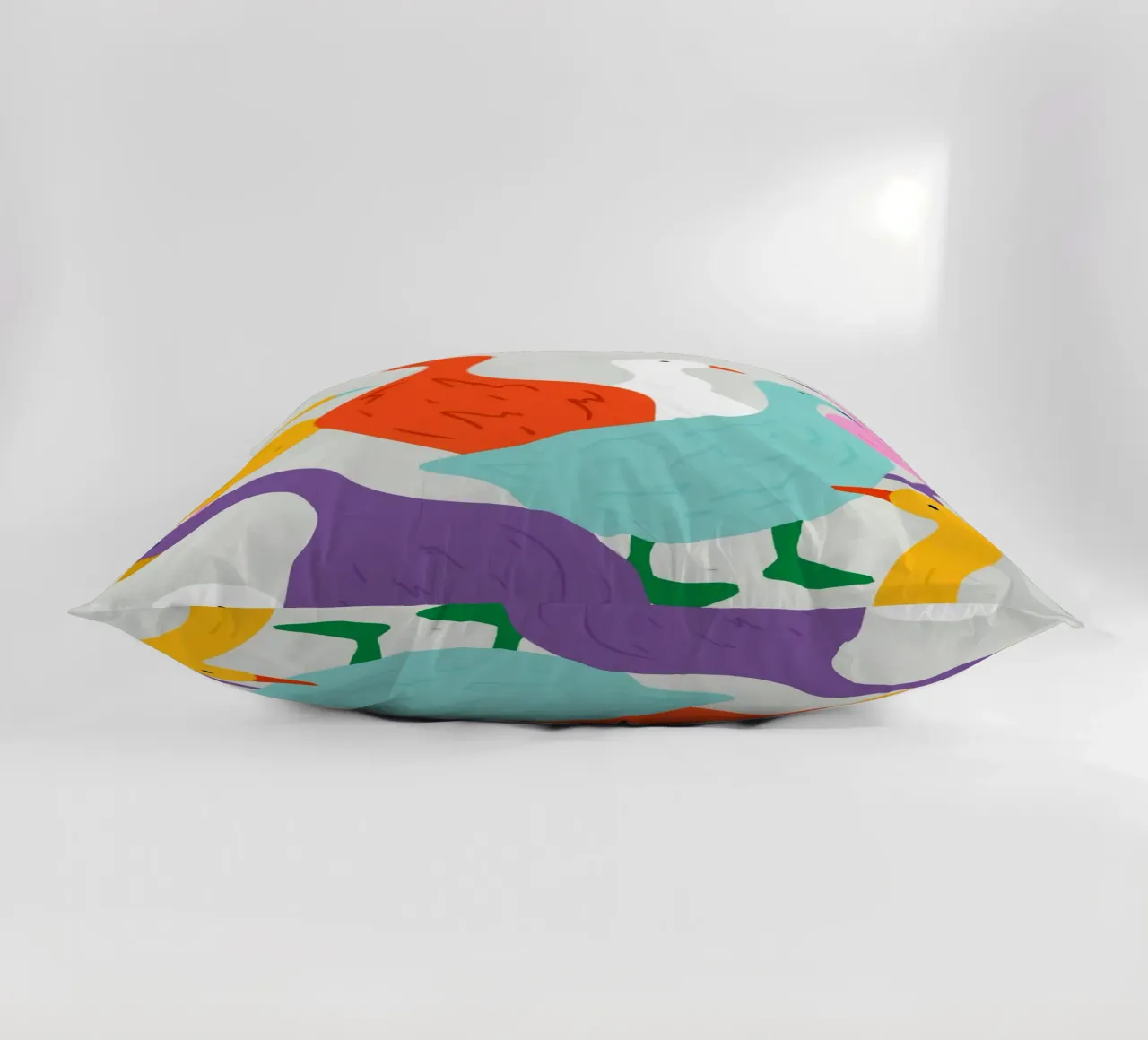 Anatra in giro cuscino da 83oranges.com