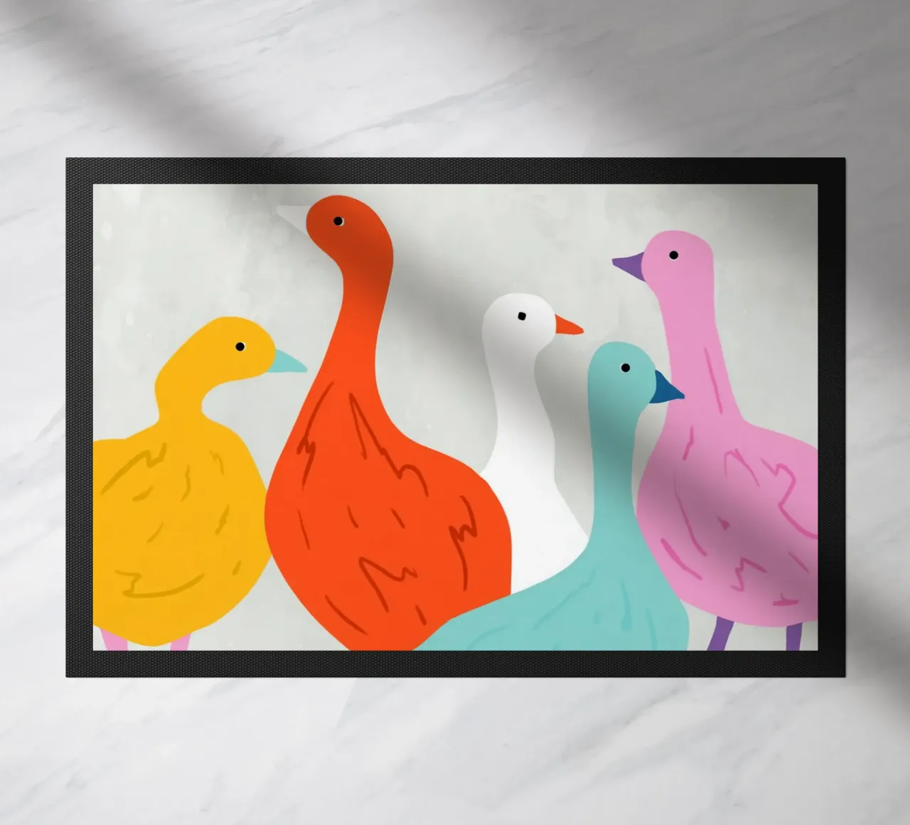 Anatra in giro zerbino da 83oranges