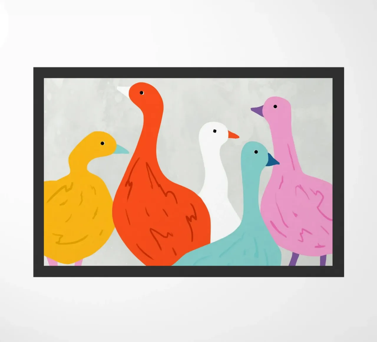 Anatra in giro zerbino da 83oranges