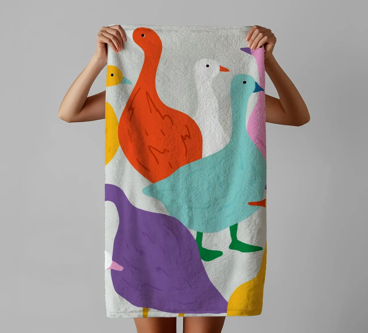 Duck Around towel by 83oranges