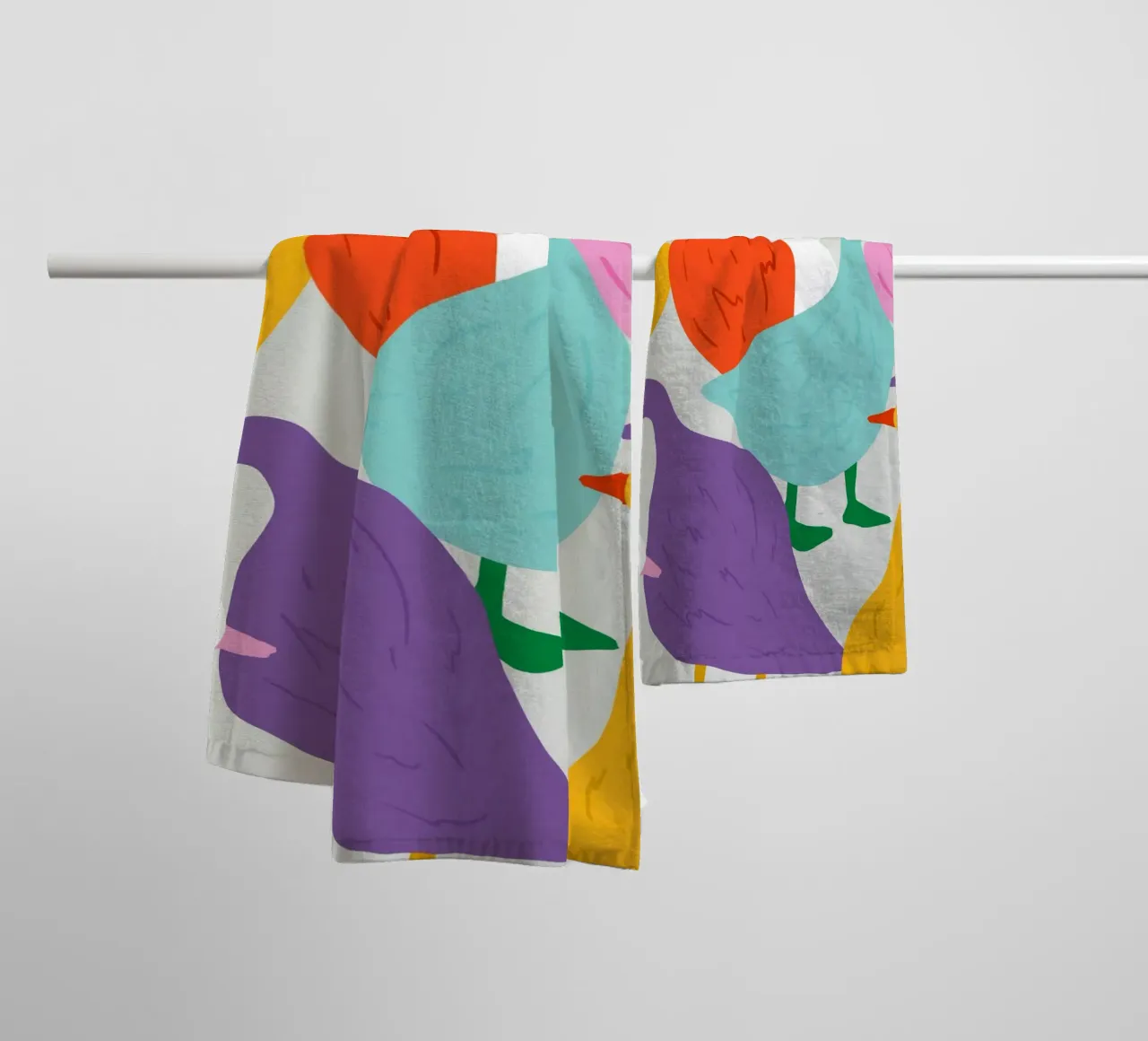 Duck Around towel by 83oranges