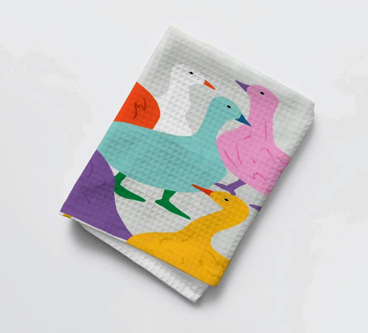 Duck Around tea towel by 83oranges