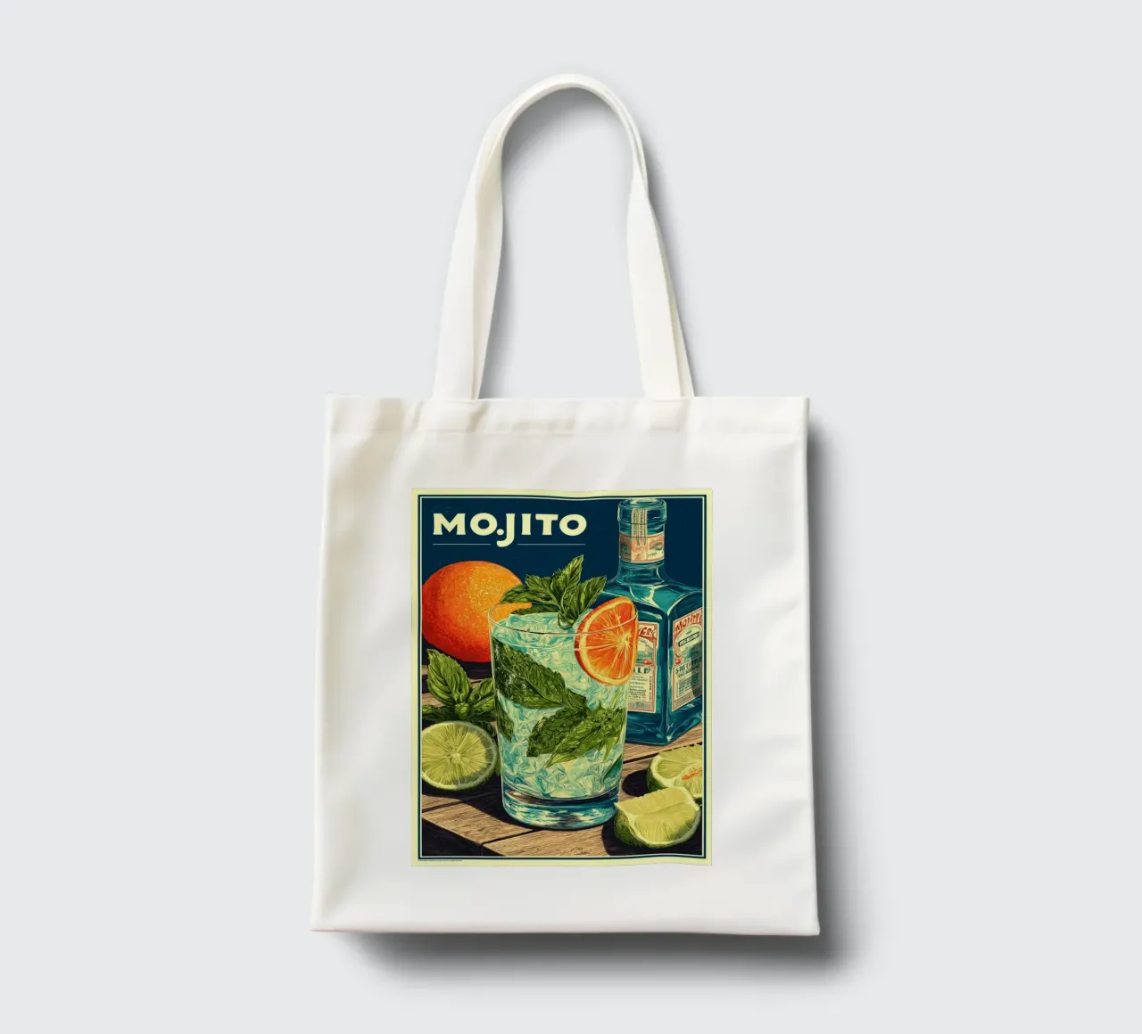 Mojito borsa in juta da Fleur de Lys