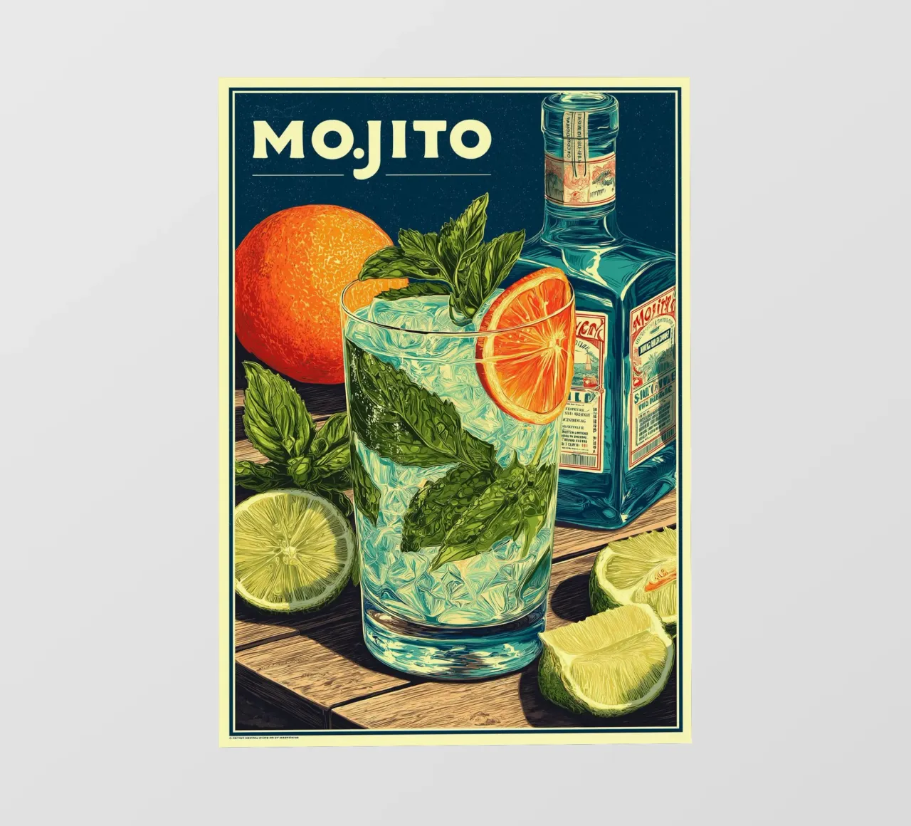 Mojito pellicola backlit da Fleur de Lys