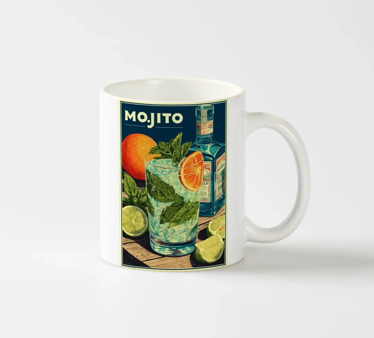 Mojito tazza in ceramica da Fleur de Lys