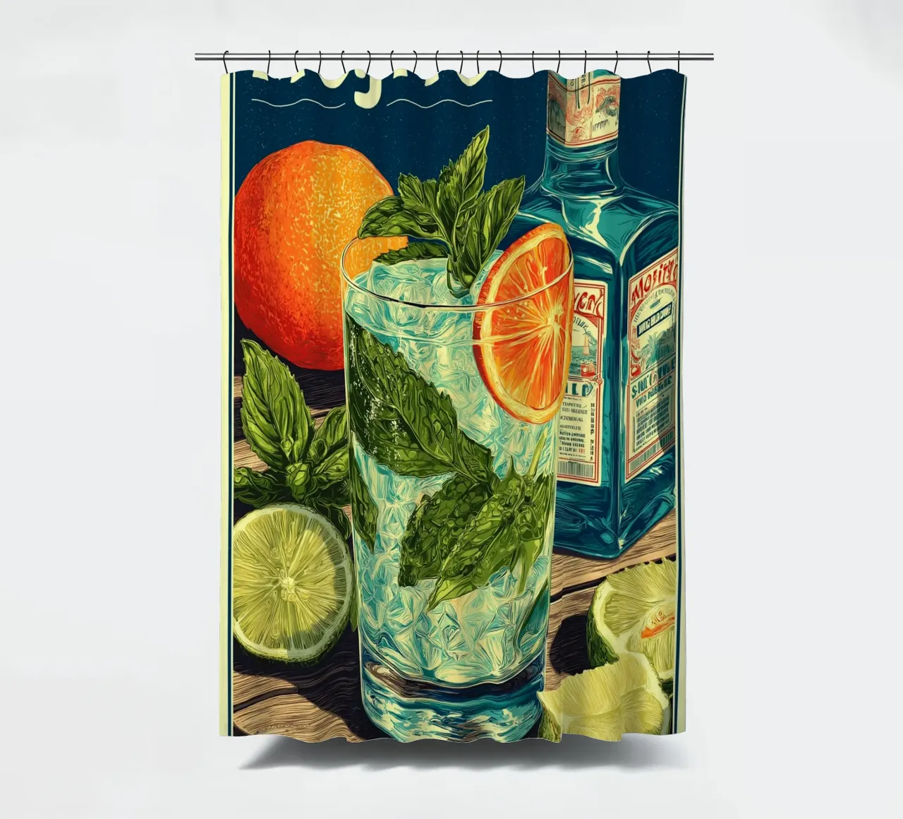 Mojito tenda da doccia da Fleur de Lys