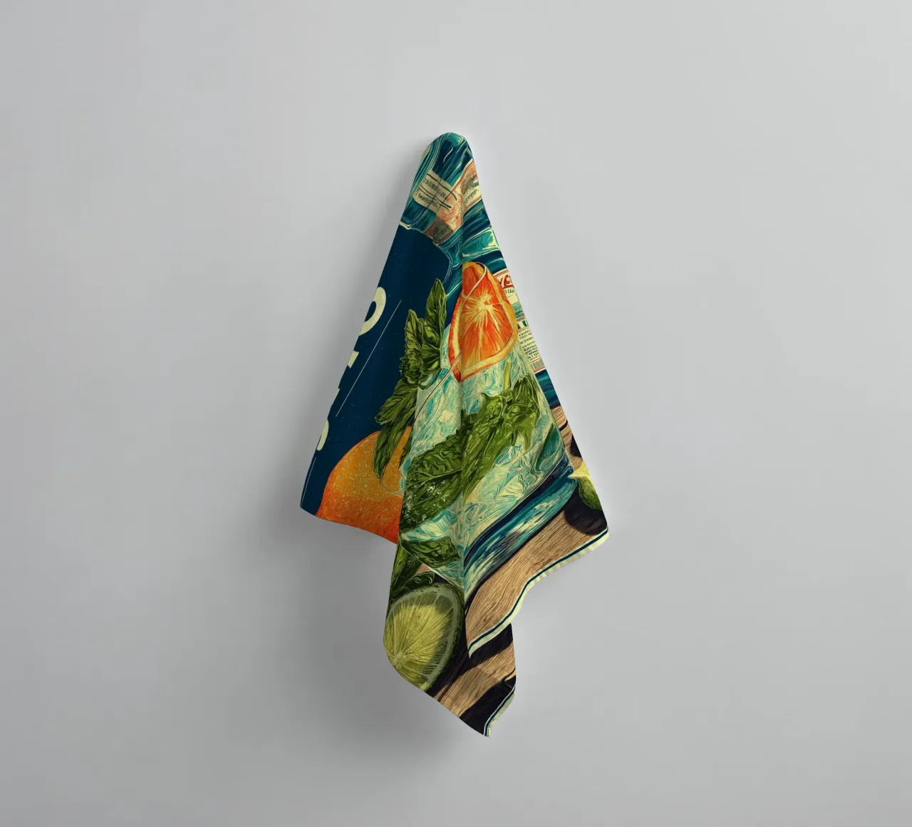 Mojito towel by Fleur de Lys