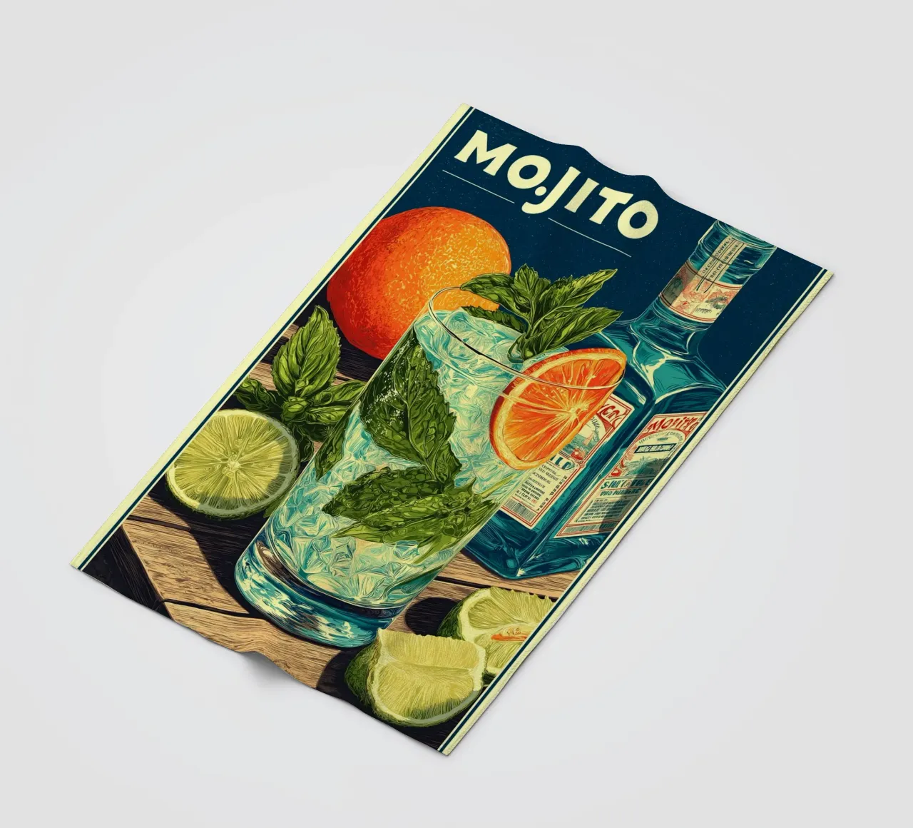 Mojito coperta in pile da Fleur de Lys