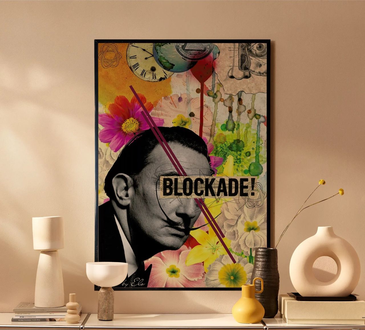 Public Figures: Dali poster de Elo Marc