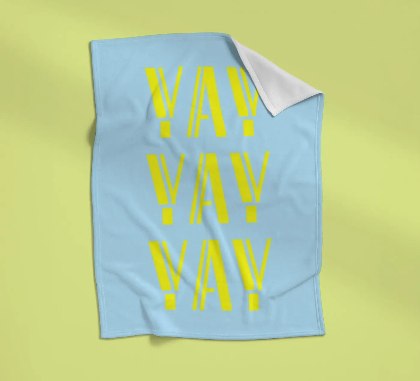 Yay 2 Fleecedecke von The Type Club Tokyo