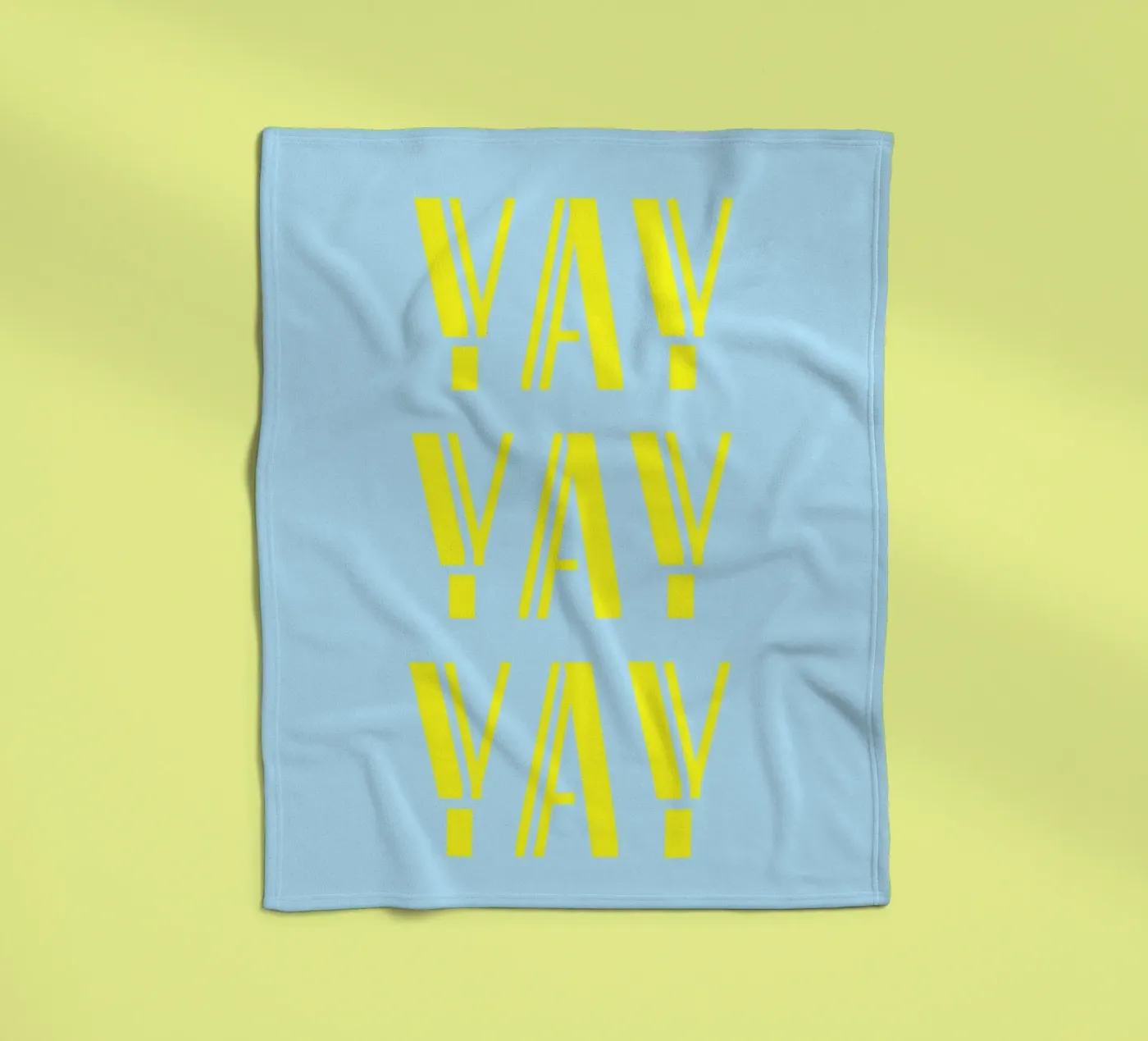 Yay 2 Fleecedecke von The Type Club Tokyo