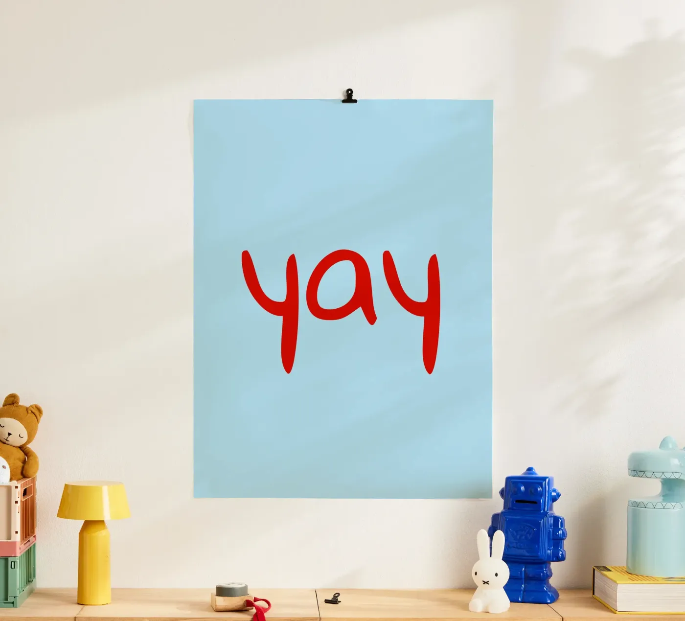 Yay 3 poster by The Type Club Tokyo