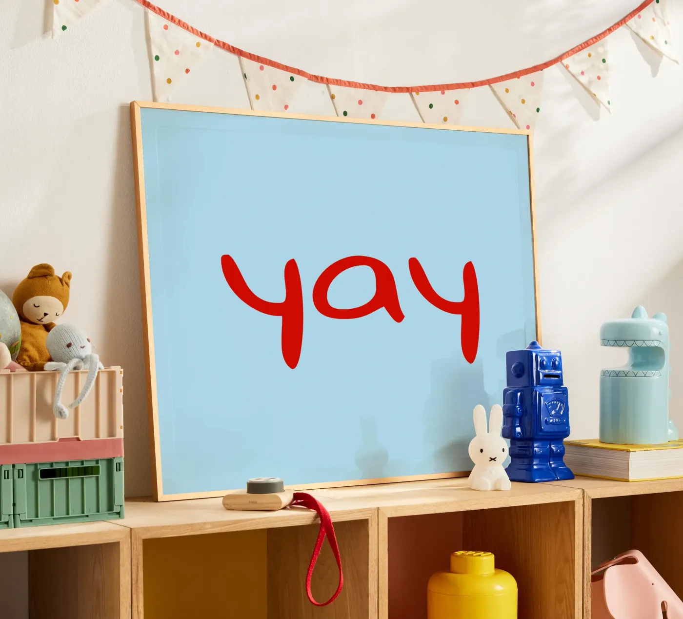 Yay 3 poster by The Type Club Tokyo