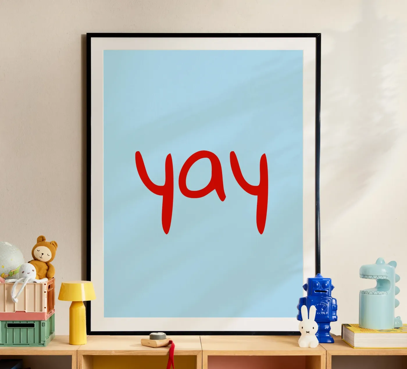 Yay 3 poster by The Type Club Tokyo