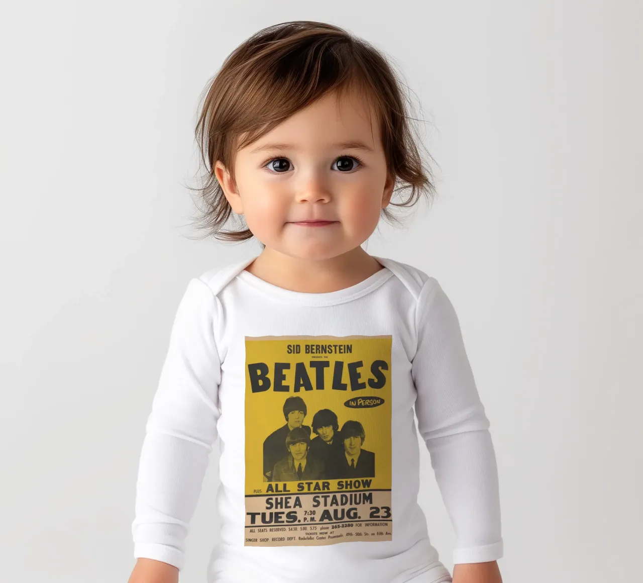 Ancora una volta Twist and Shout body neonato maniche lunghe da nabcu