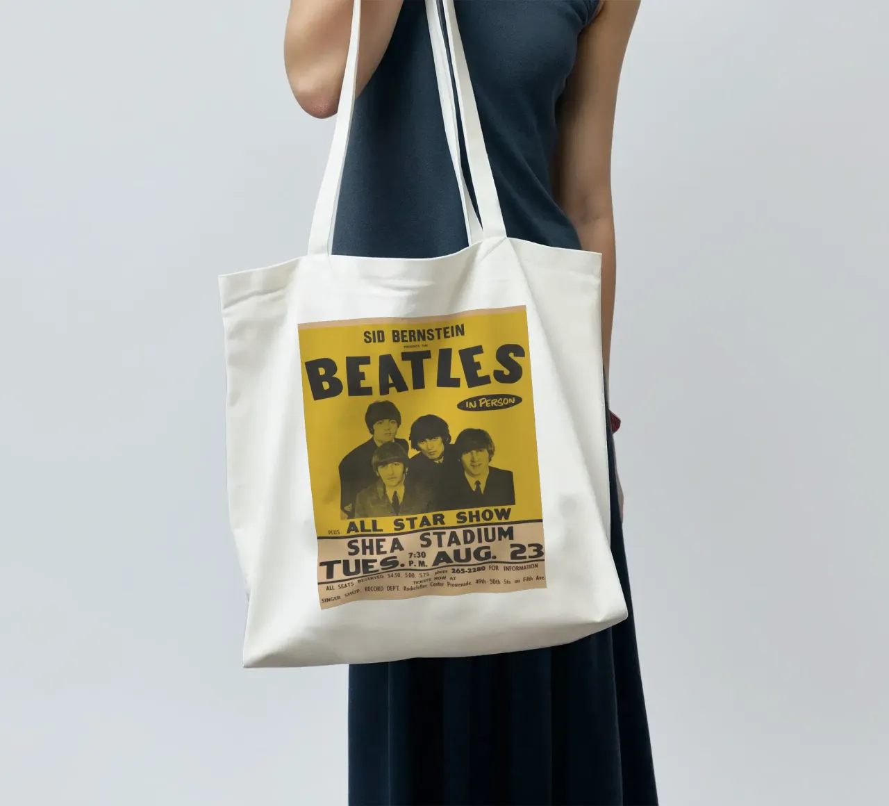 Ancora una volta Twist and Shout borsa in juta da nabcu