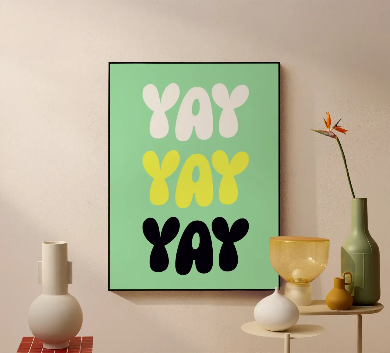 Yay 5 plexiglass da The Type Club Tokyo