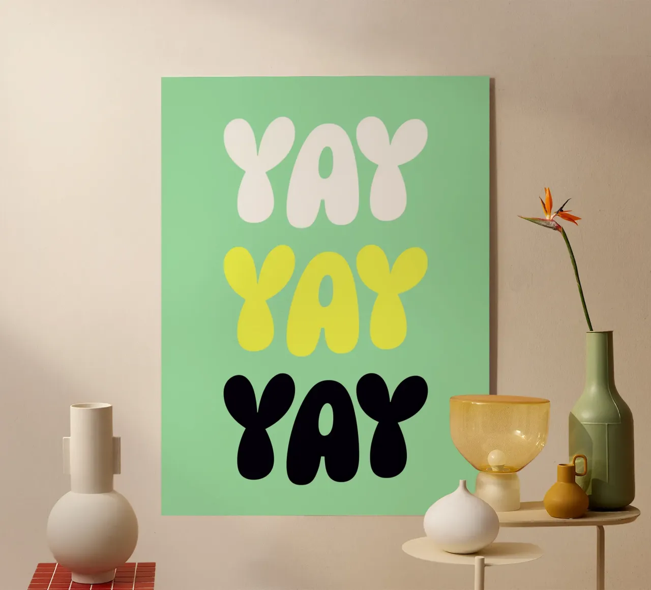 Yay 5 plexiglass da The Type Club Tokyo