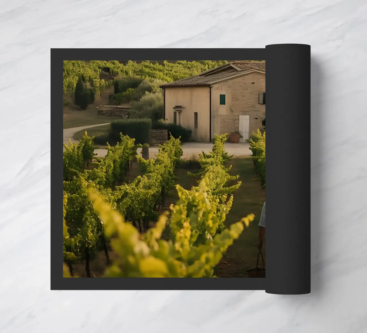 Viti dorate in Toscana zerbino da Casa Limon