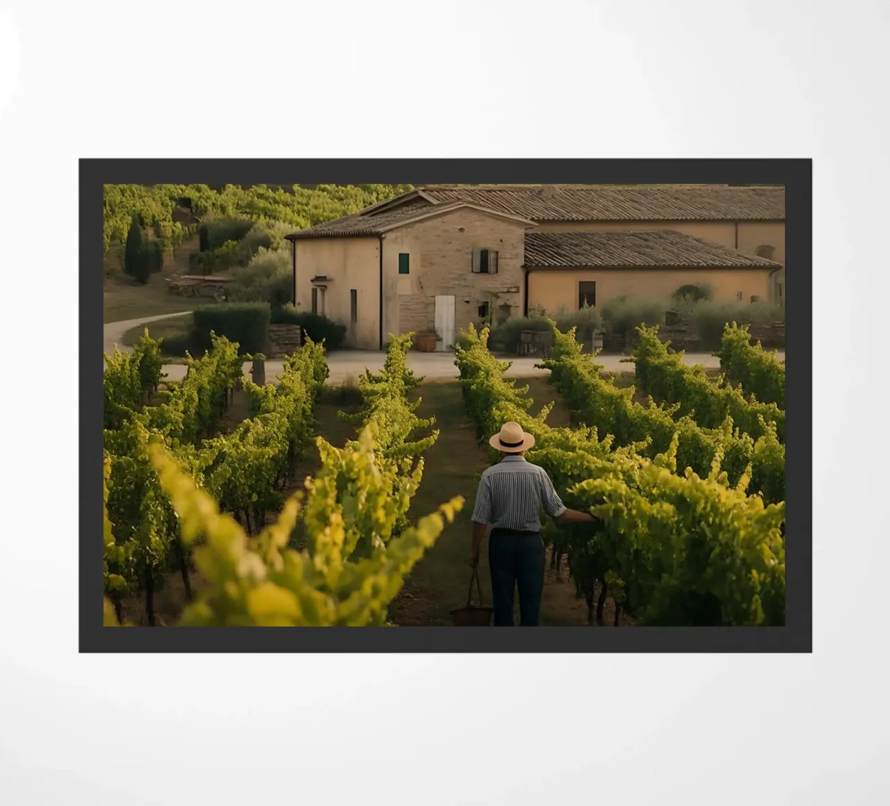 Viti dorate in Toscana zerbino da Casa Limon