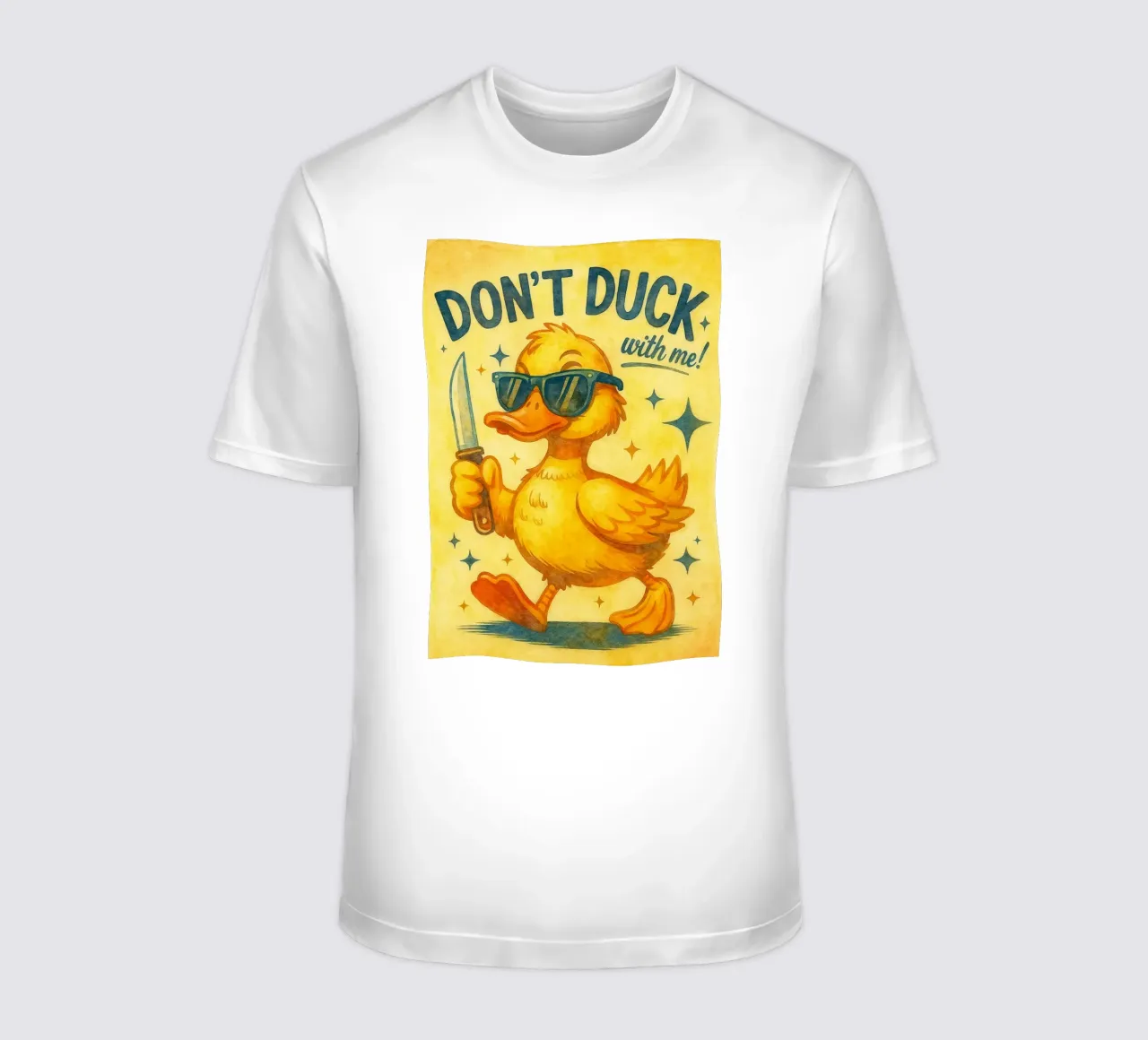 non fare l'anatra con me t-shirt da kadilans