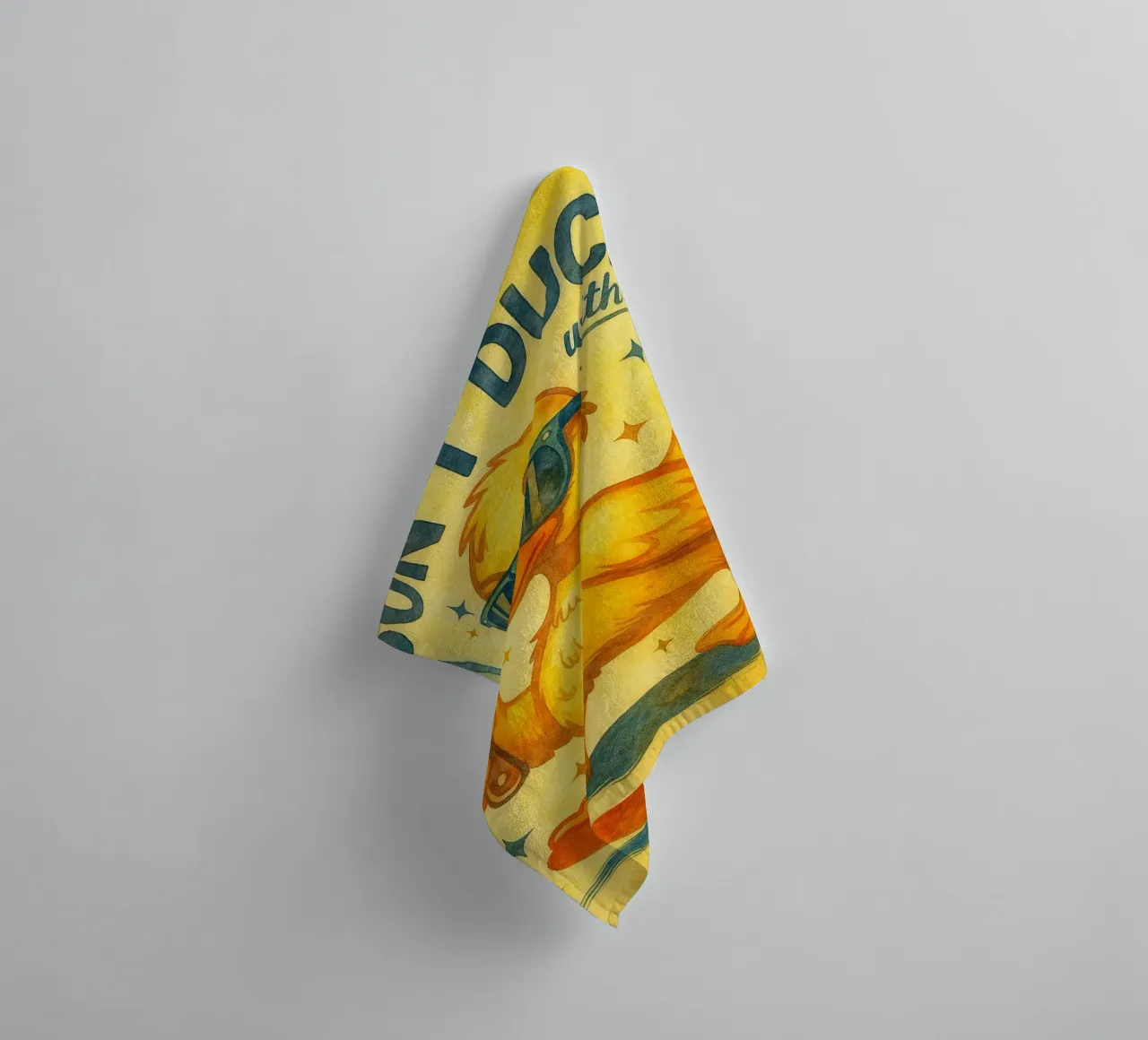 dont duck with me towel by kadilans