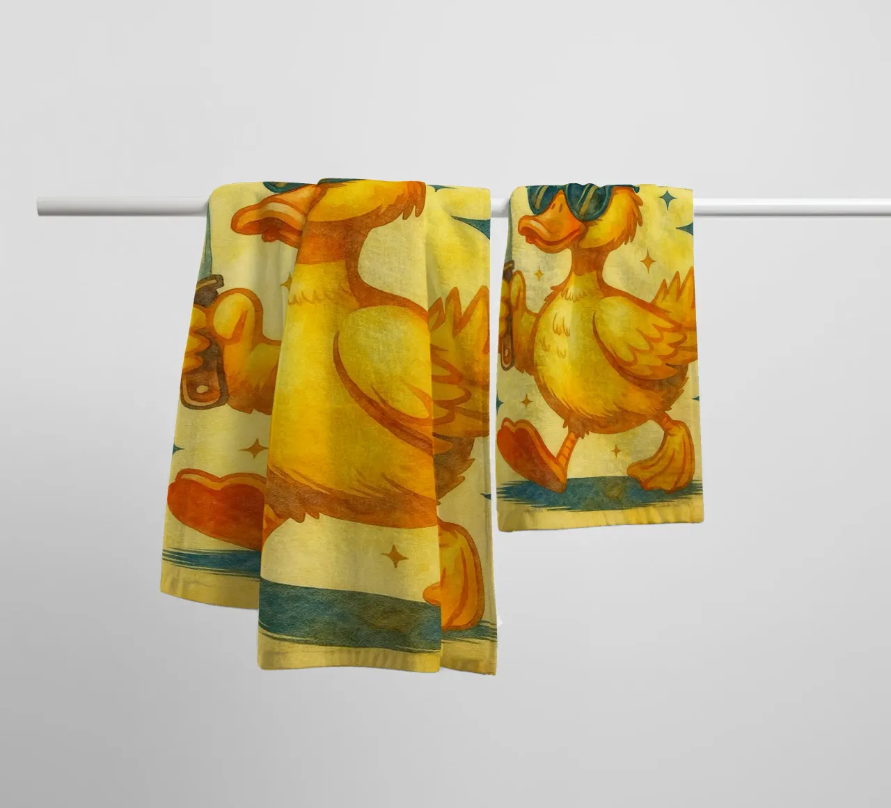 dont duck with me towel by kadilans