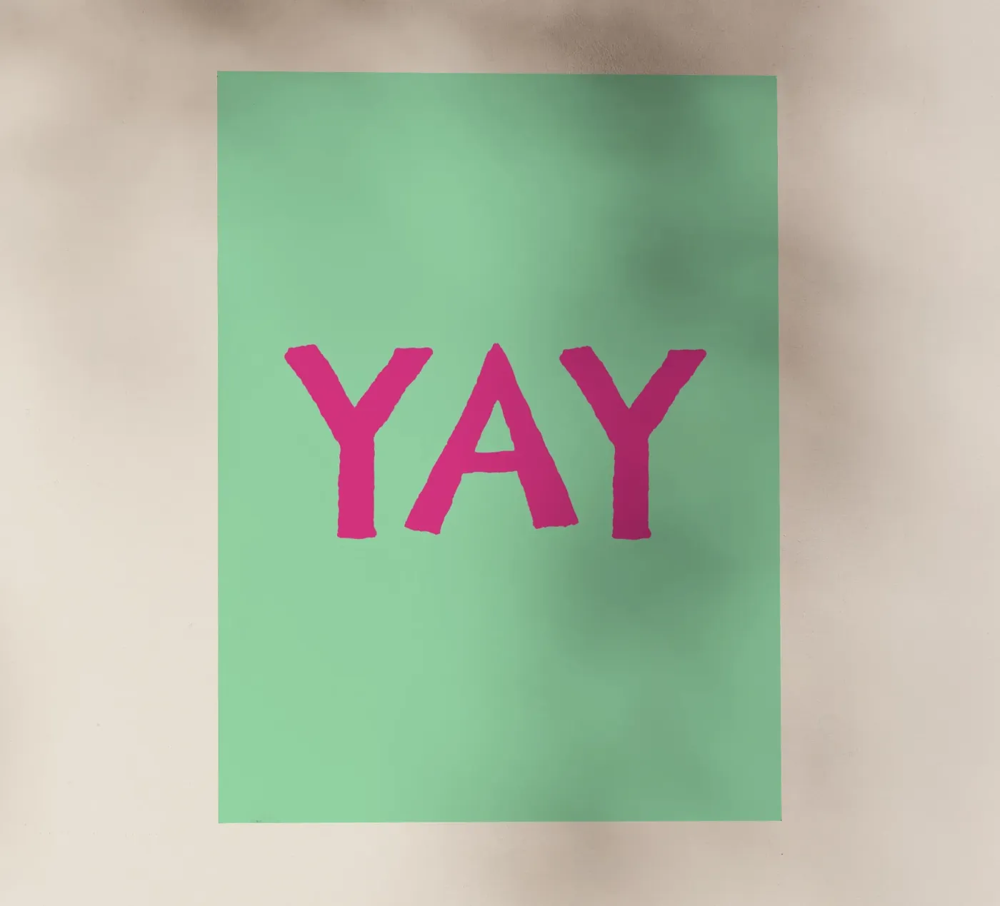 Yay 7 pellicola backlit da The Type Club Tokyo