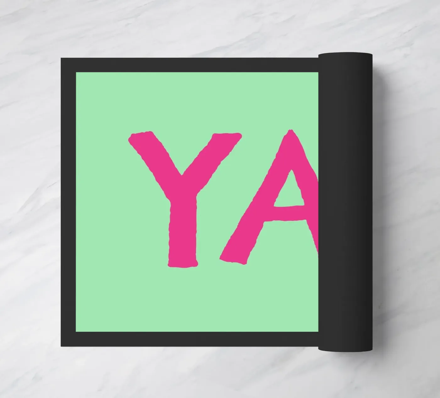 Yay 7 Fußmatte von The Type Club Tokyo