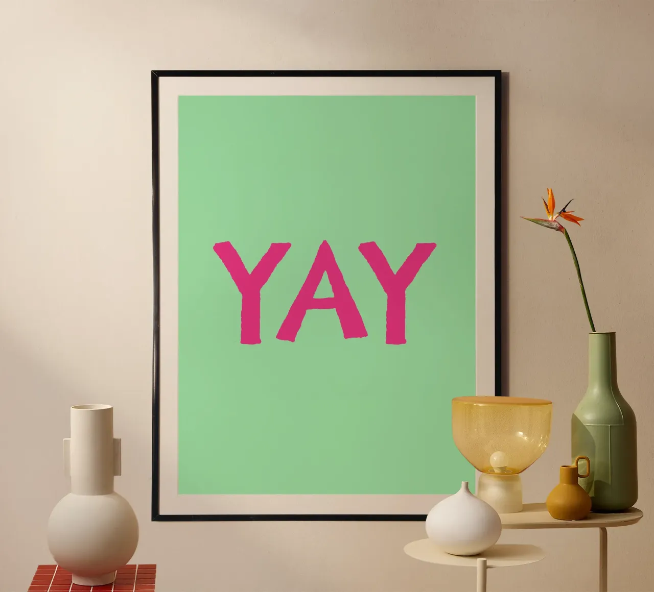 Yay 7 poster da The Type Club Tokyo