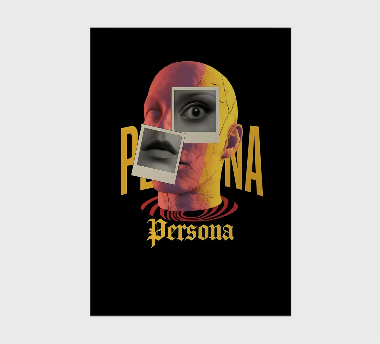 Persona Conceptual Art with Face Fragments notebook by 🥝 KIWI STORE
