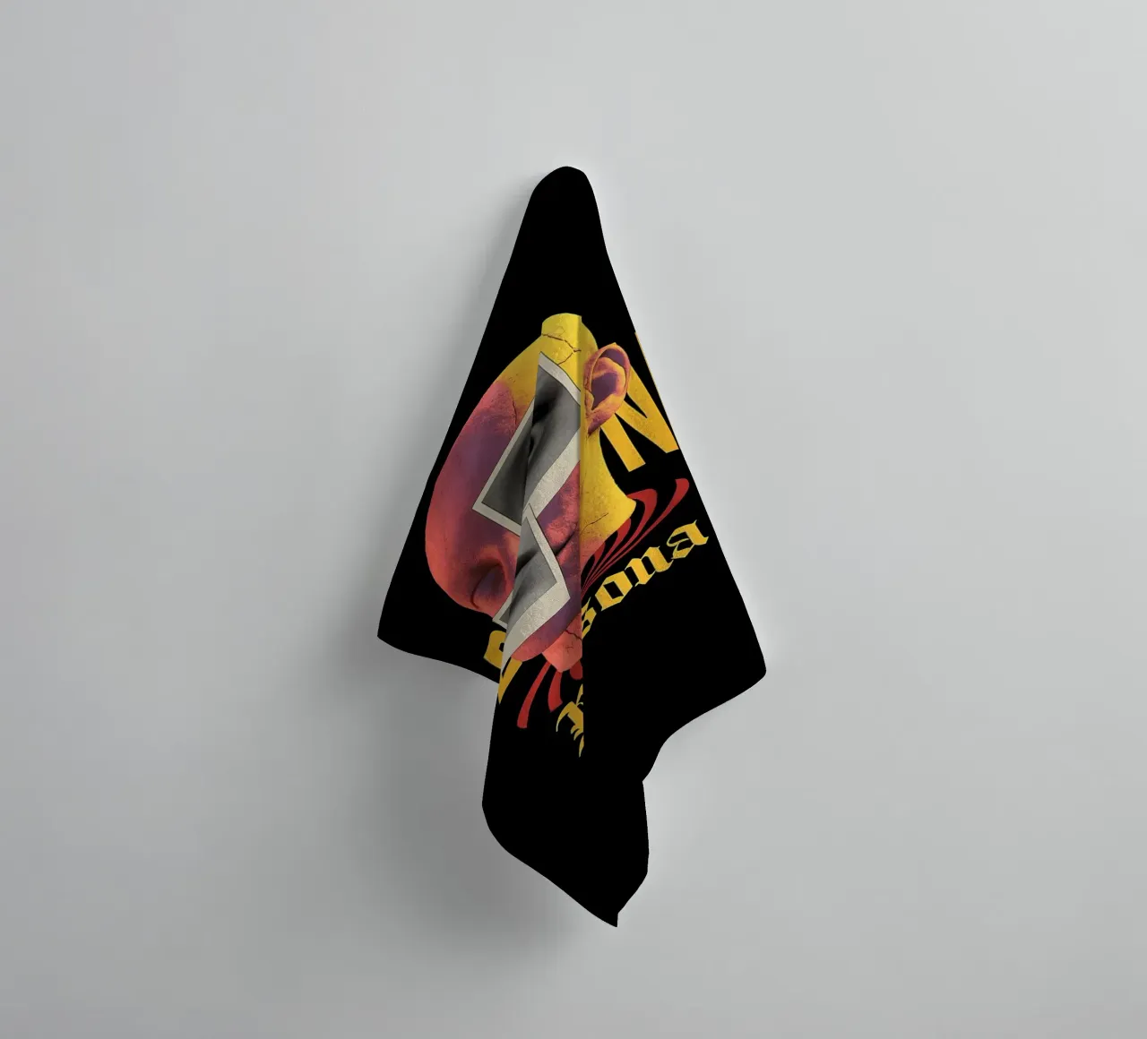 Persona Conceptual Art with Face Fragments towel by 🥝 KIWI STORE