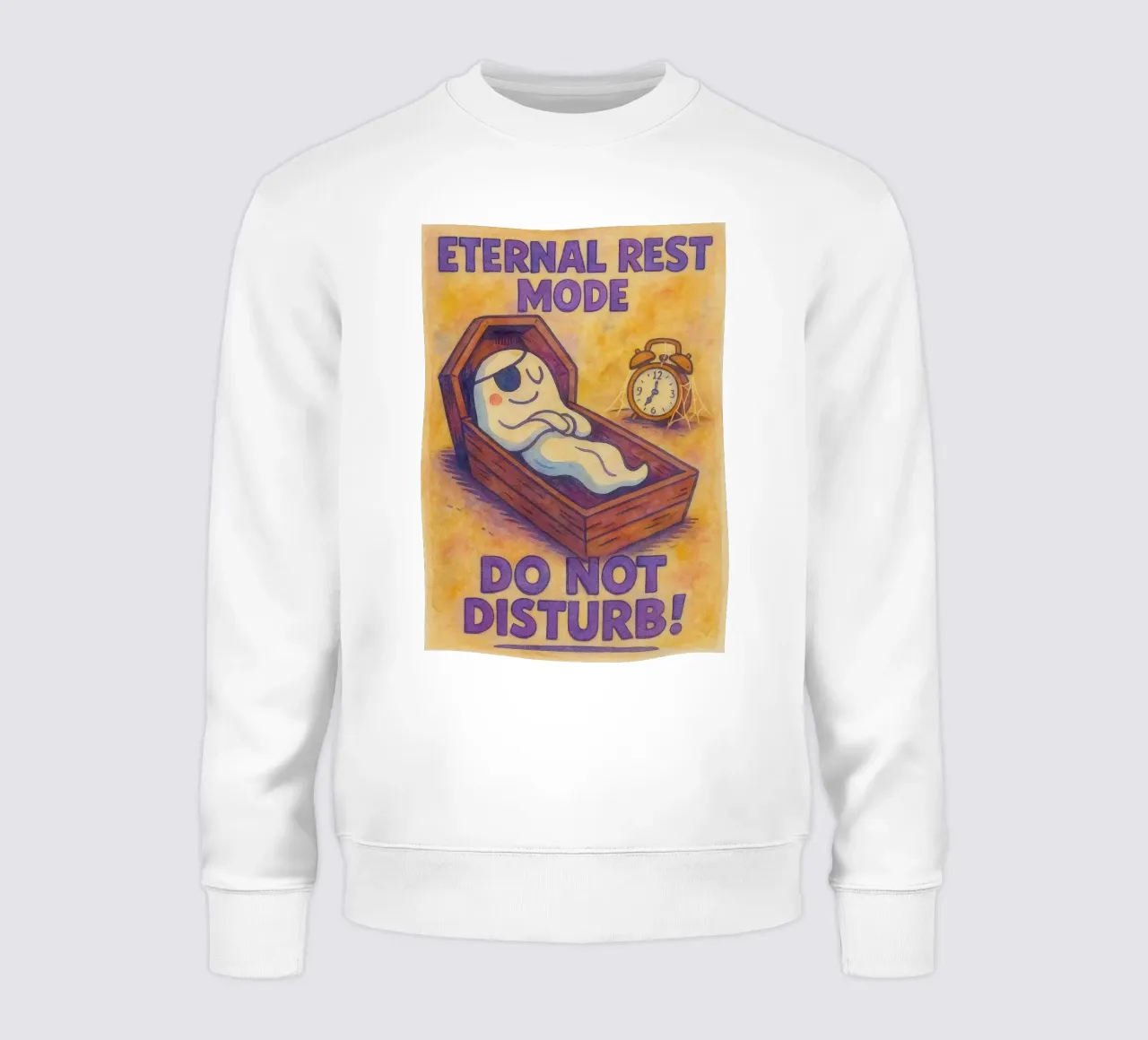 eternal rest mode do not disturb sweatshirt by kadilans