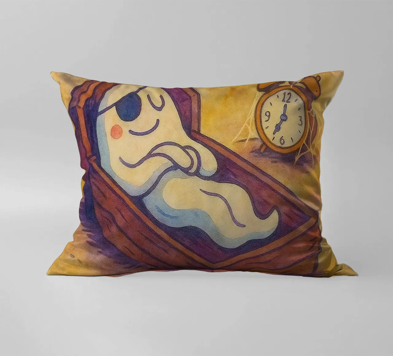 eternal rest mode do not disturb decorative cushion by kadilans