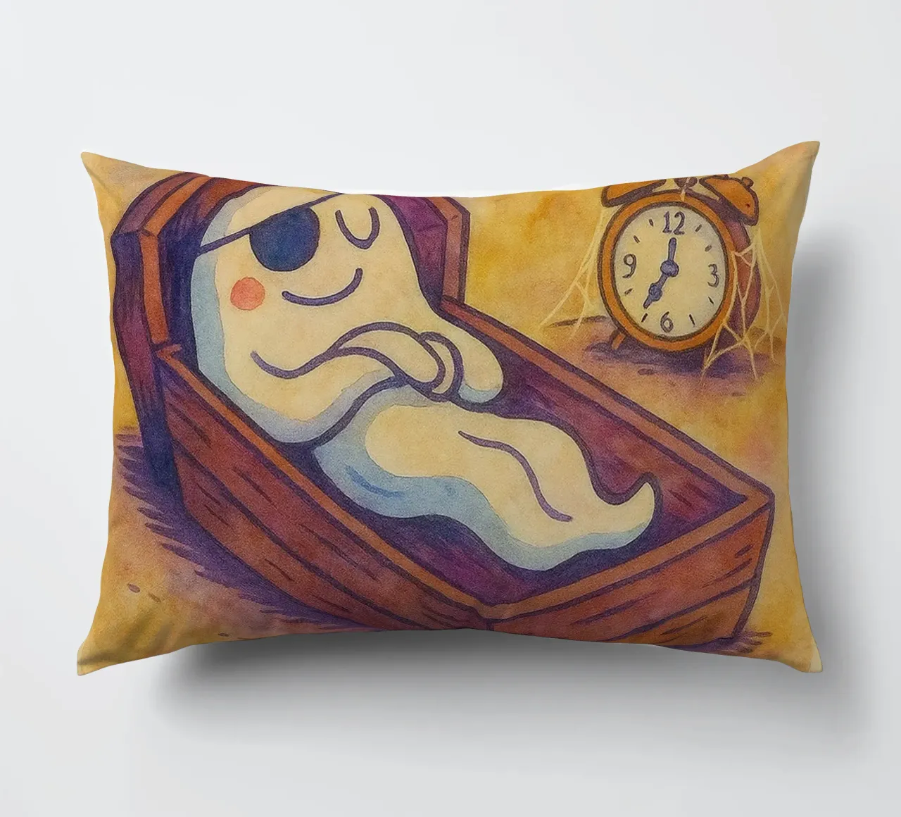 eternal rest mode do not disturb decorative cushion by kadilans