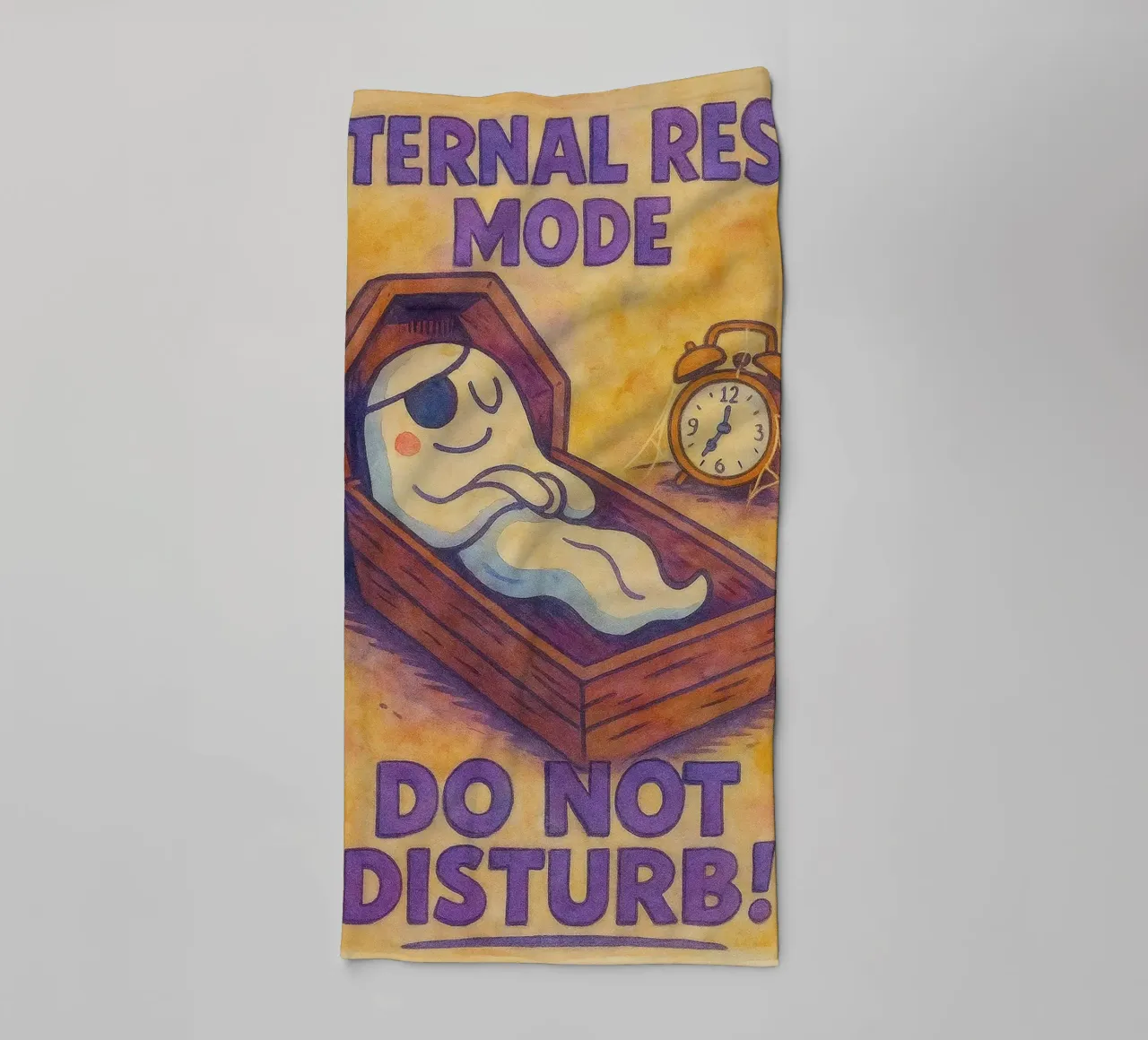 eternal rest mode do not disturb towel by kadilans