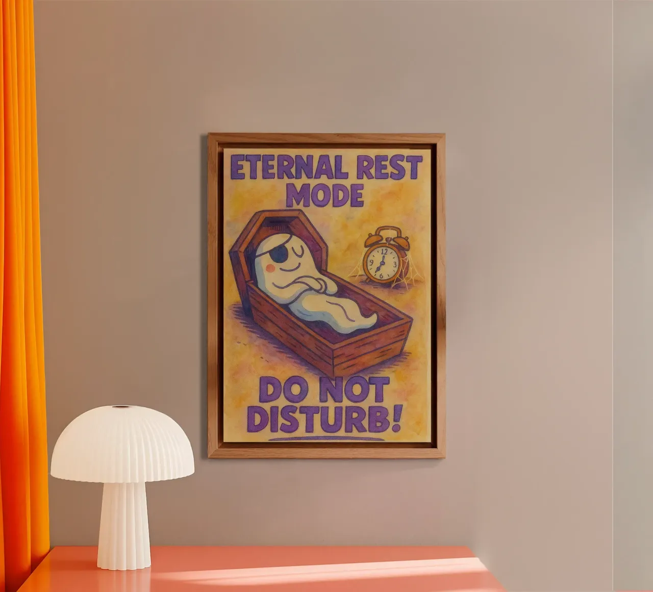 eternal rest mode do not disturb alu-dibond by kadilans