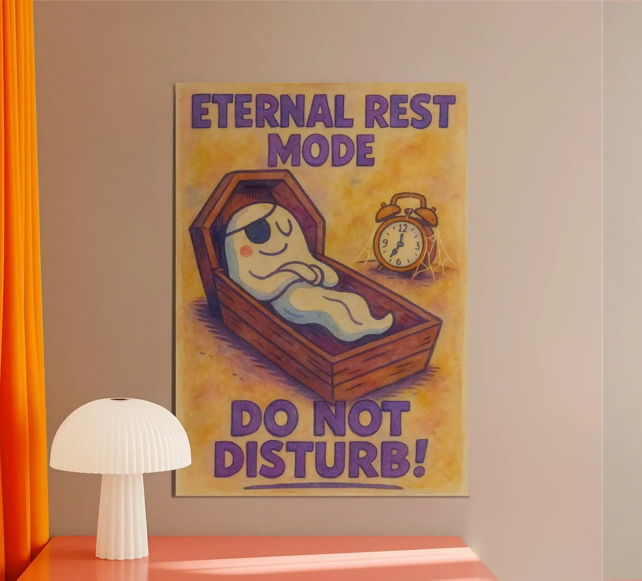eternal rest mode do not disturb alu-dibond by kadilans