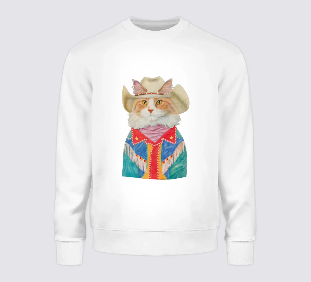 Gatto Rodeo - Gatto Ginger a pelo lungo felpa da Animal Crew