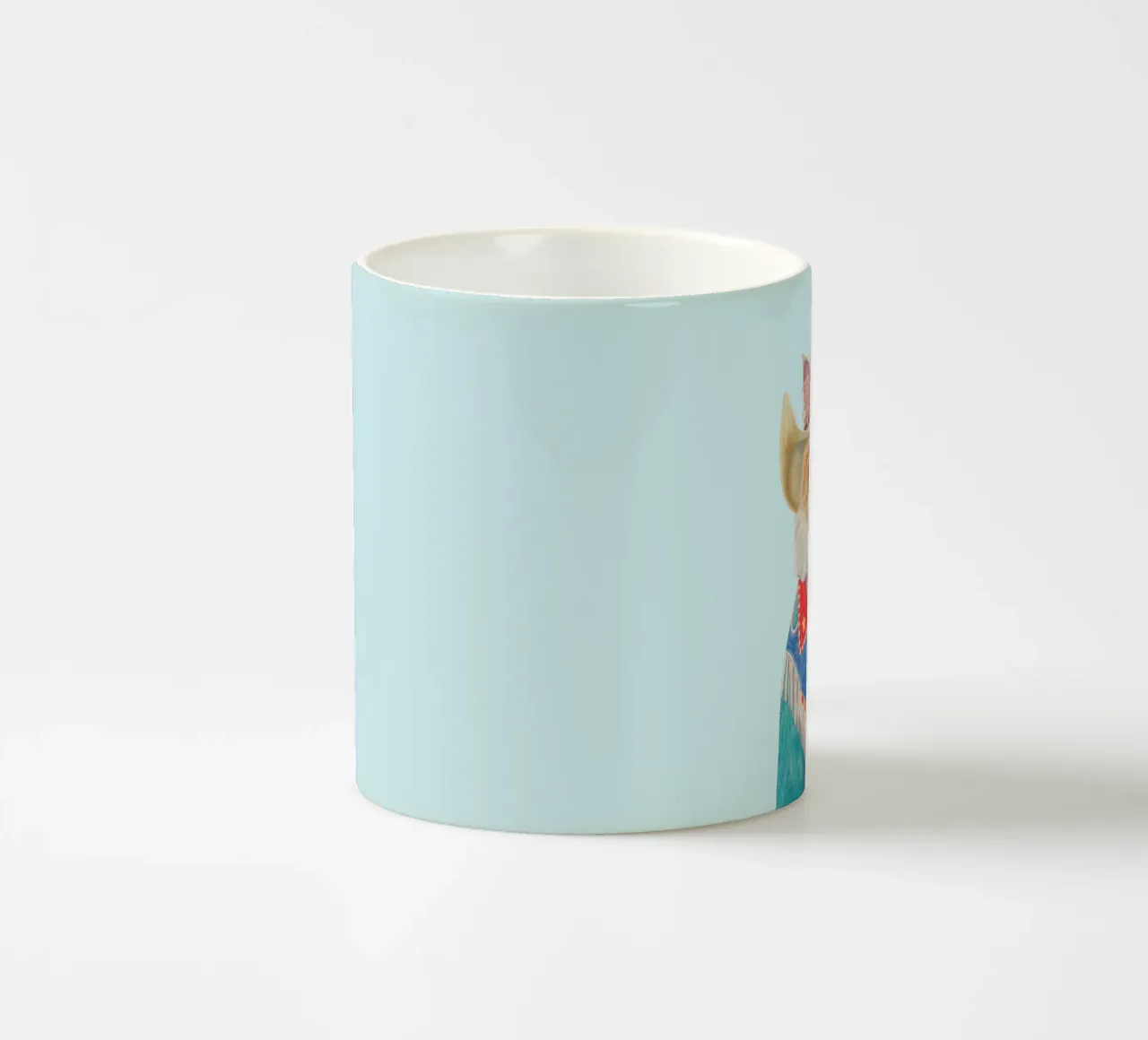 Gatto Rodeo - Gatto Ginger a pelo lungo tazza in ceramica da Animal Crew