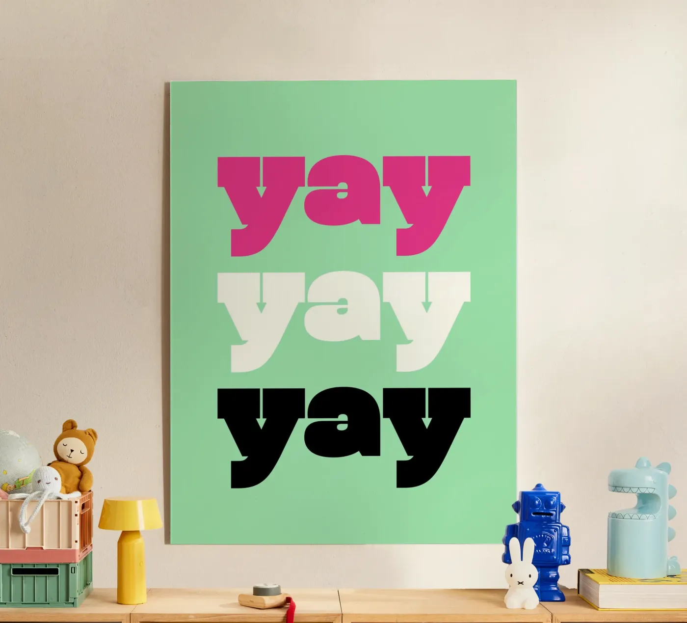Yay 8 plexiglas de The Type Club Tokyo