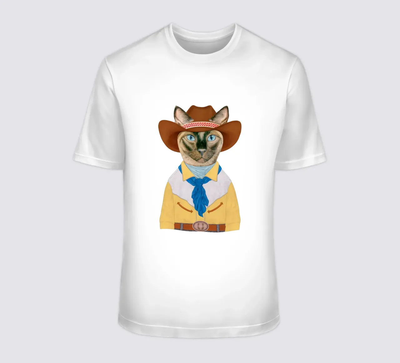 Gatto di ranch - Gatto siamese t-shirt da Animal Crew