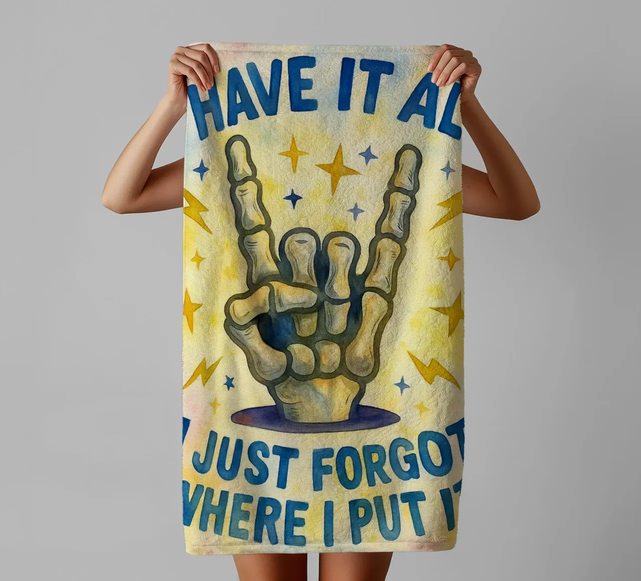 i have it all towel by kadilans