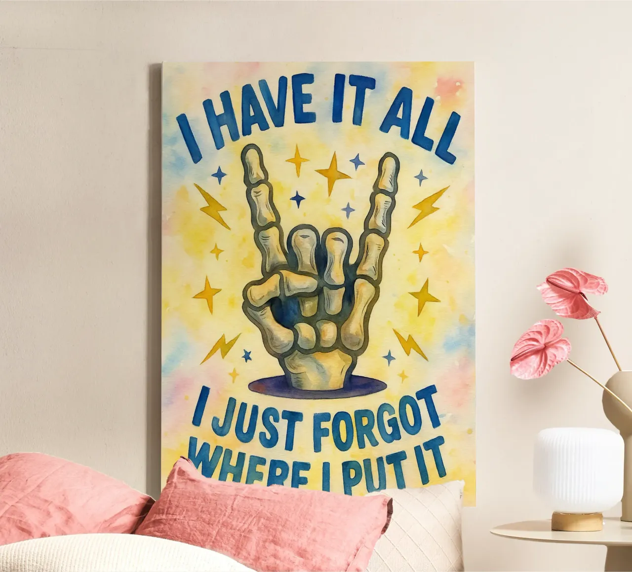 i have it all canvas with Floater frame by kadilans