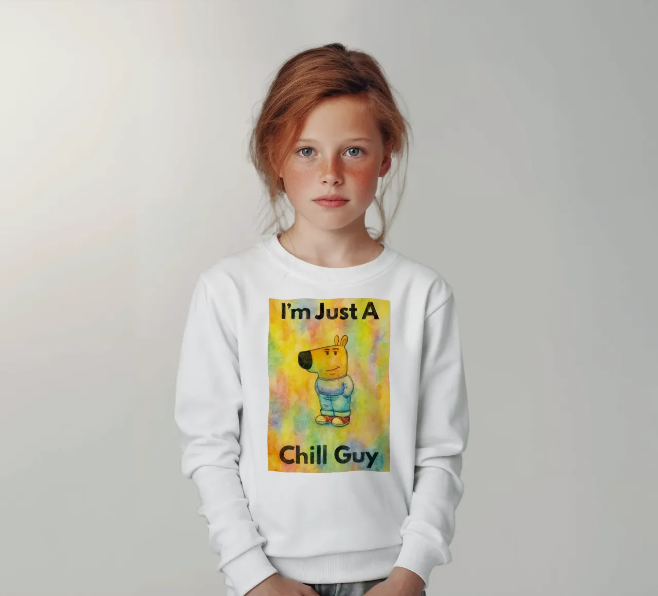 soy un chico tranquilo sudadera para niño de kadilans