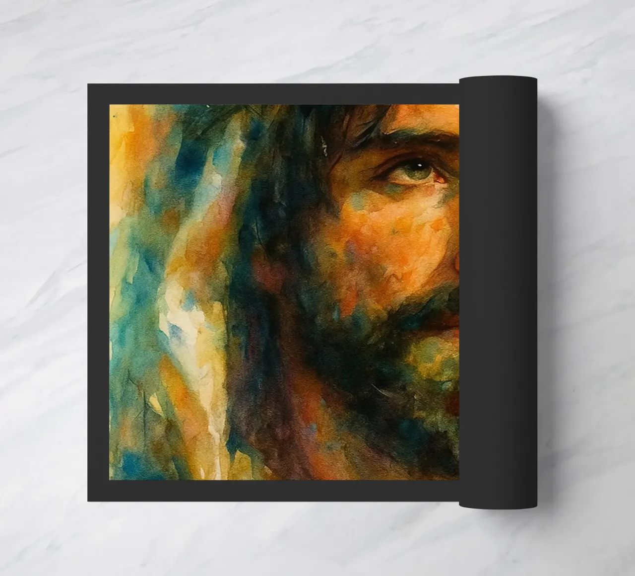 Jesus Christ doormat by kadilans