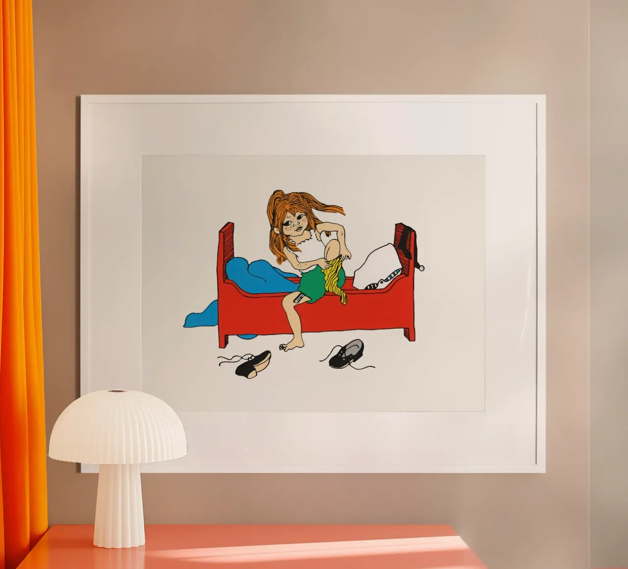 Pippis Morgenroutine Hahnemühle von Earl Beeman