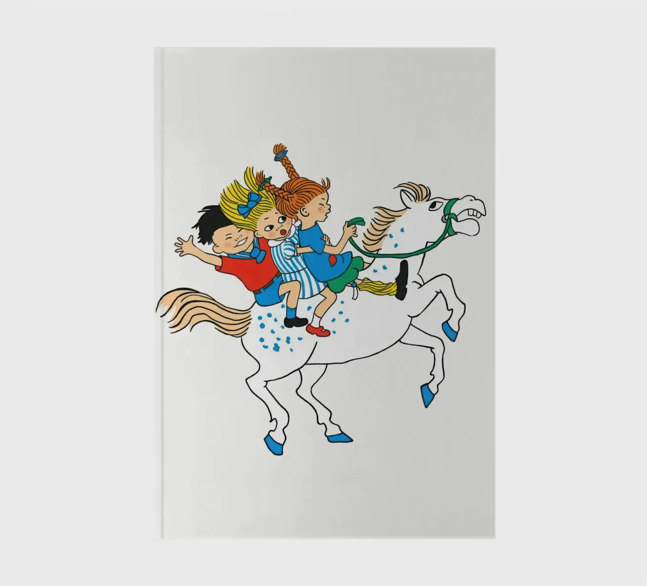 Pippi on the Run notebook by Earl Beeman