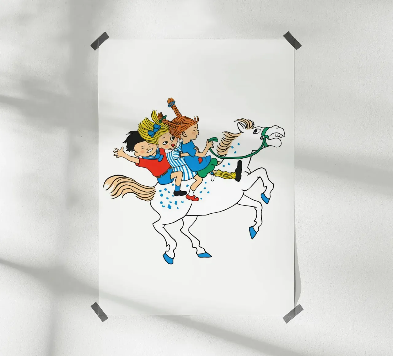 Pippi in fuga poster da Earl Beeman