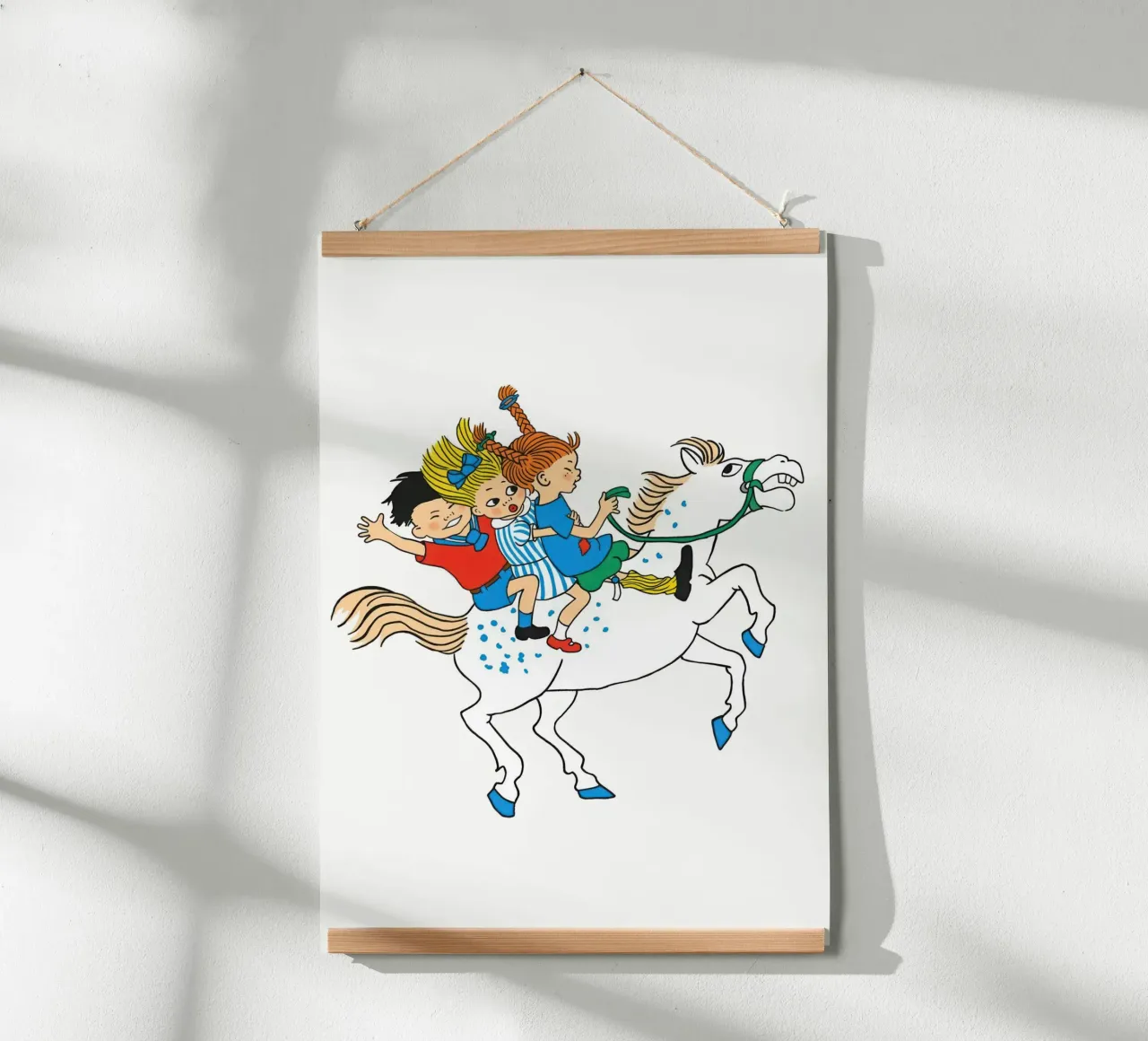 Pippi in fuga poster da Earl Beeman